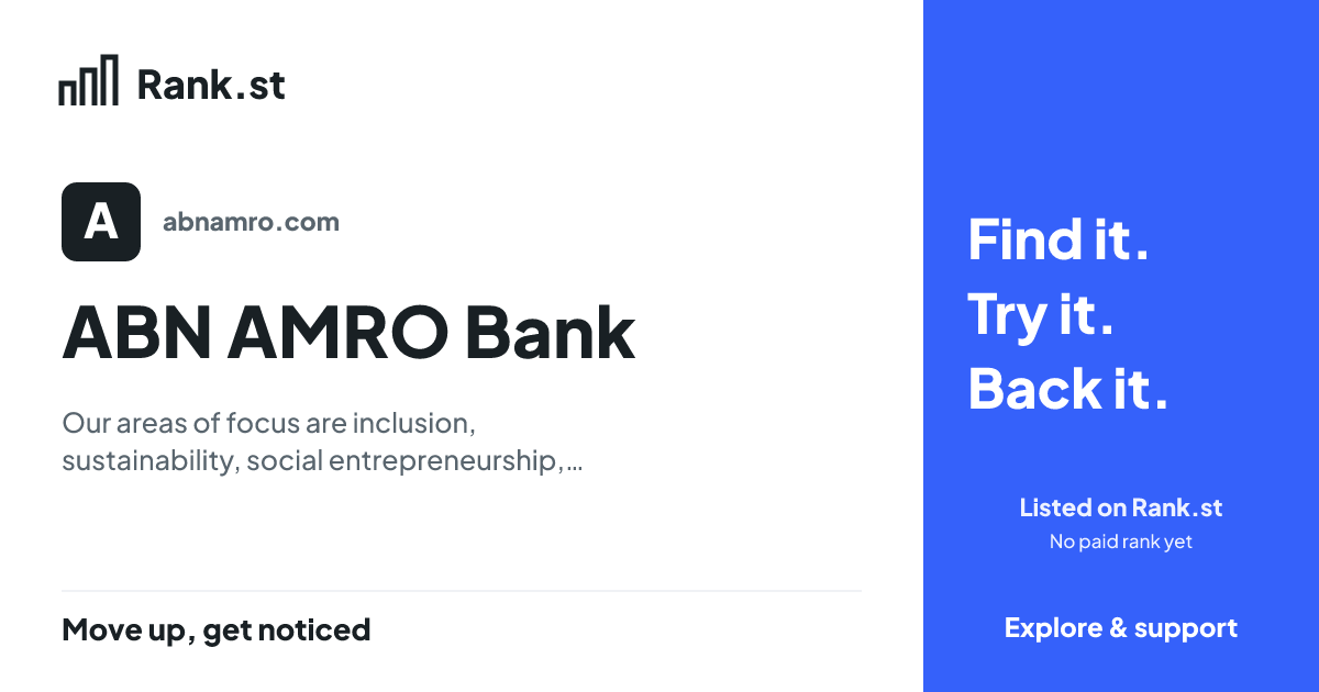 ABN AMRO Bank social card preview