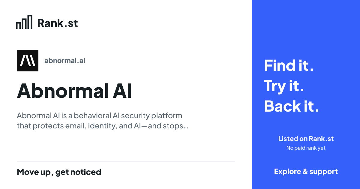 Abnormal AI social card preview