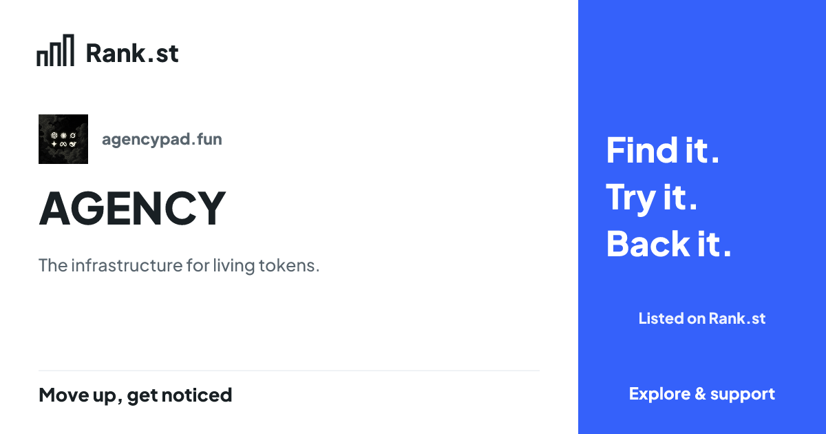 AGENCY social card preview