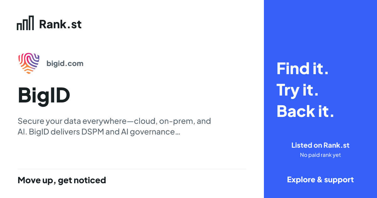 BigID social card preview