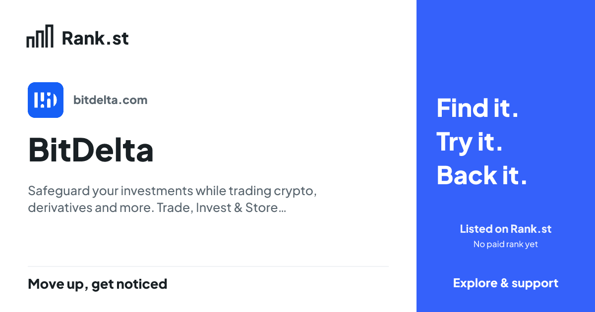 BitDelta social card preview