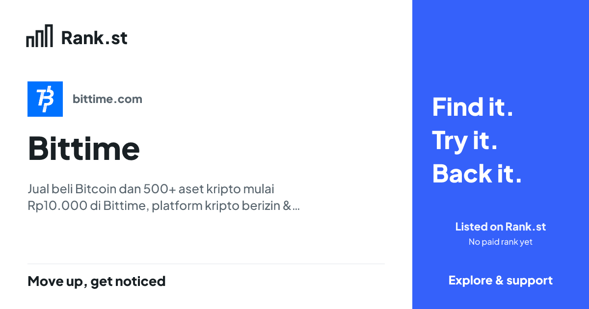 Bittime social card preview