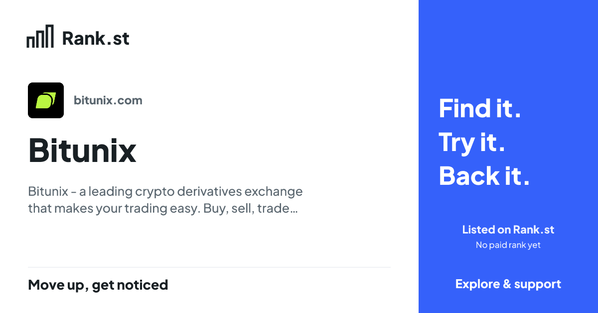 Bitunix social card preview