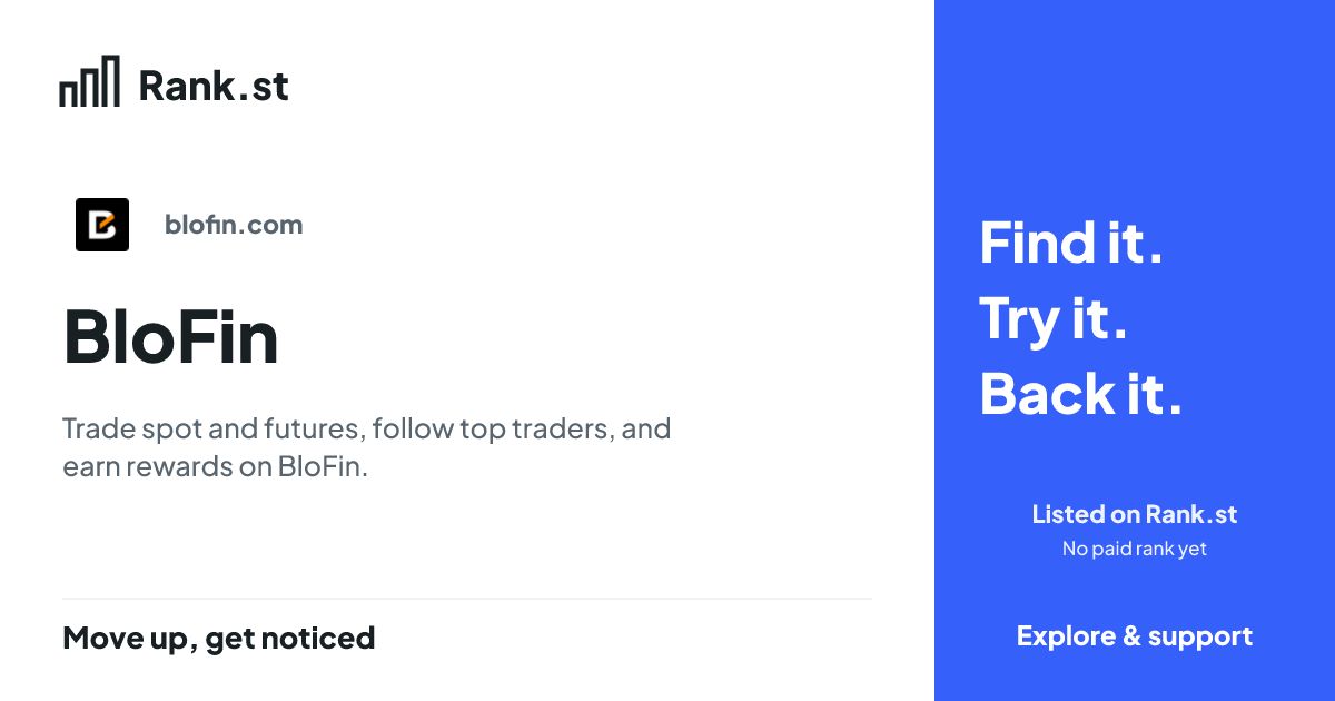 BloFin social card preview