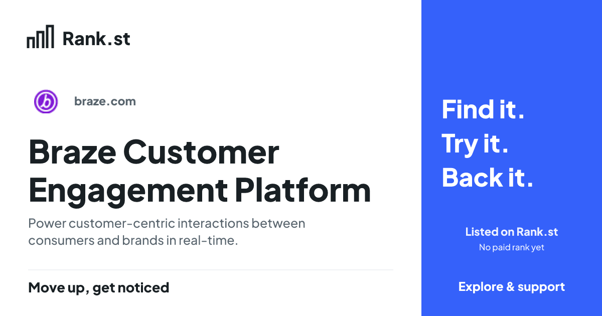Braze Customer Engagement Platform social card preview