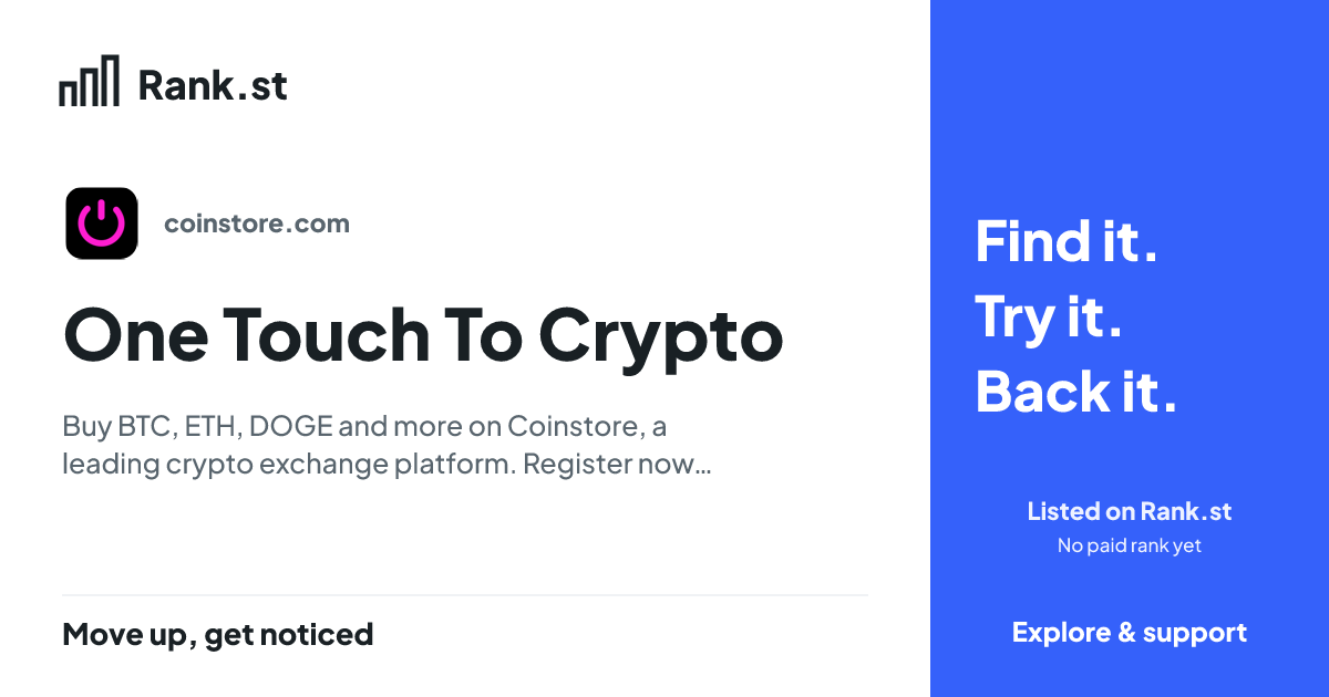 One Touch To Crypto social card preview