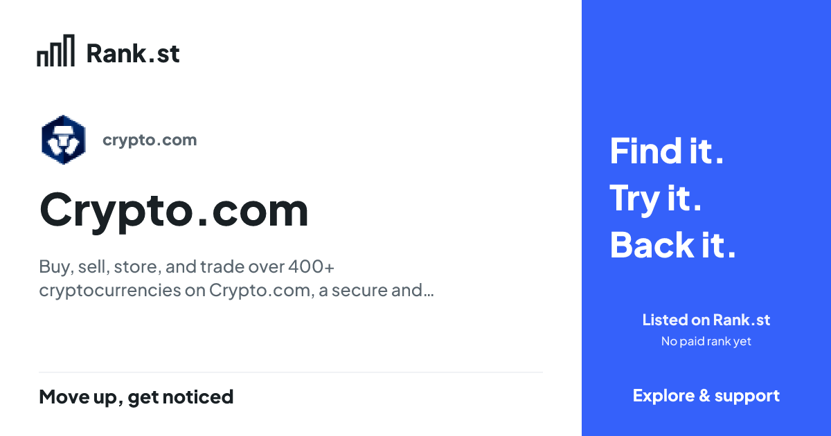 Crypto.com social card preview