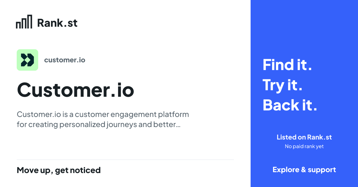 Customer.io social card preview