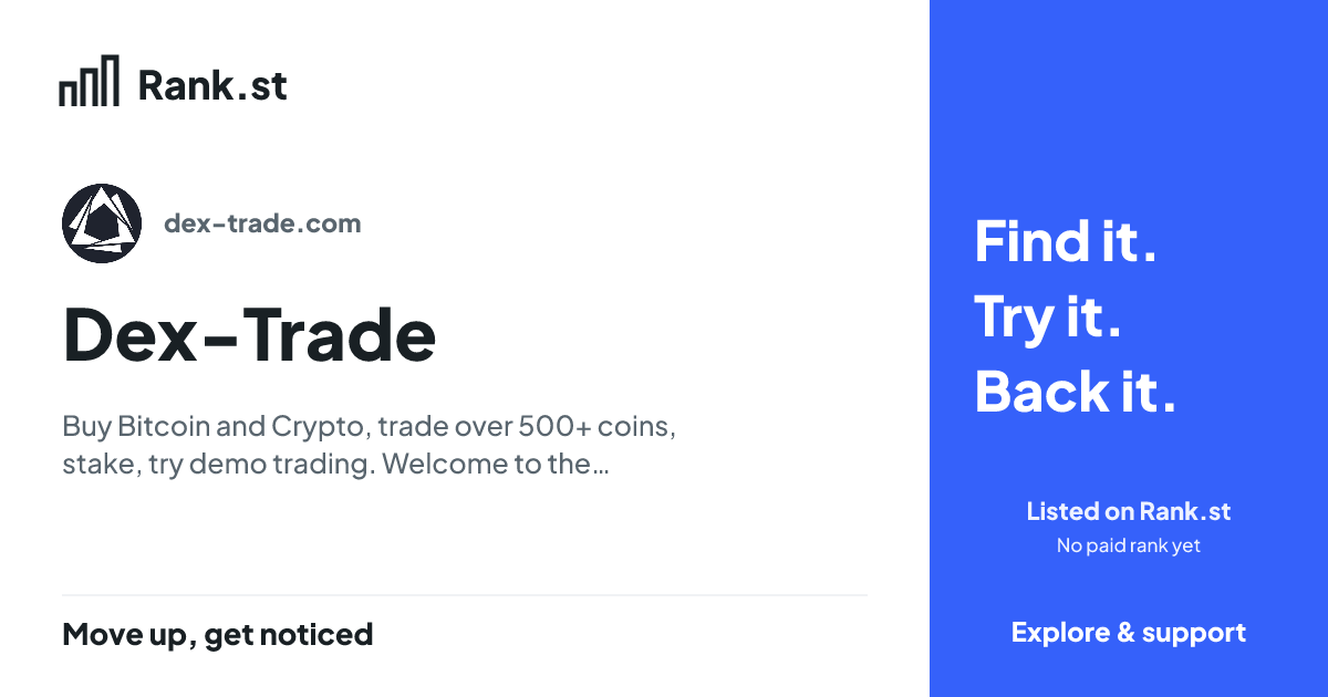 Dex-Trade social card preview