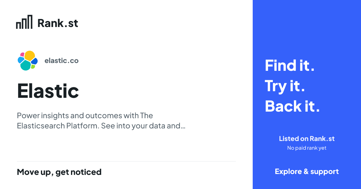Elastic social card preview