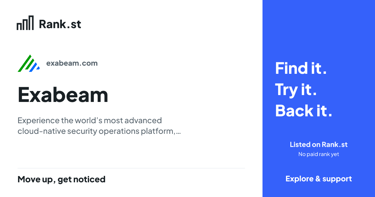 Exabeam social card preview