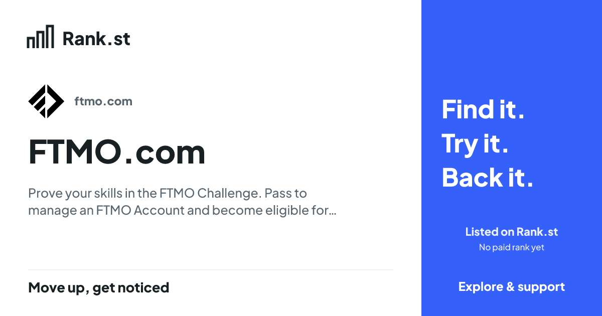 FTMO.com social card preview