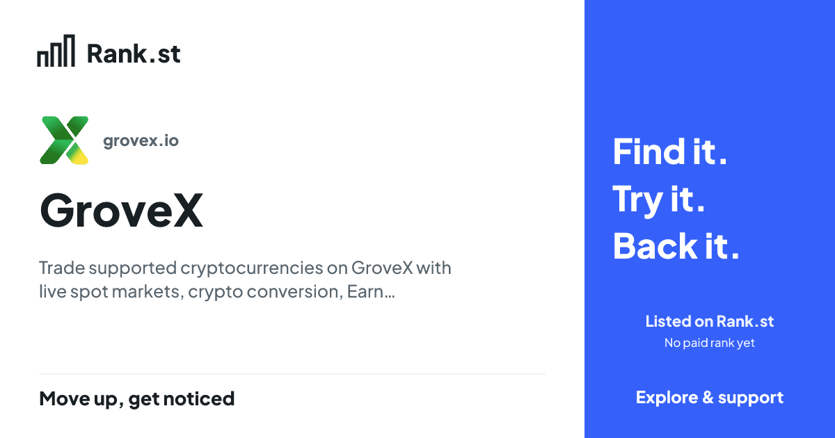 GroveX social card preview