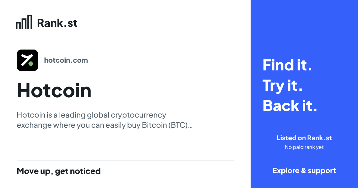 Hotcoin social card preview