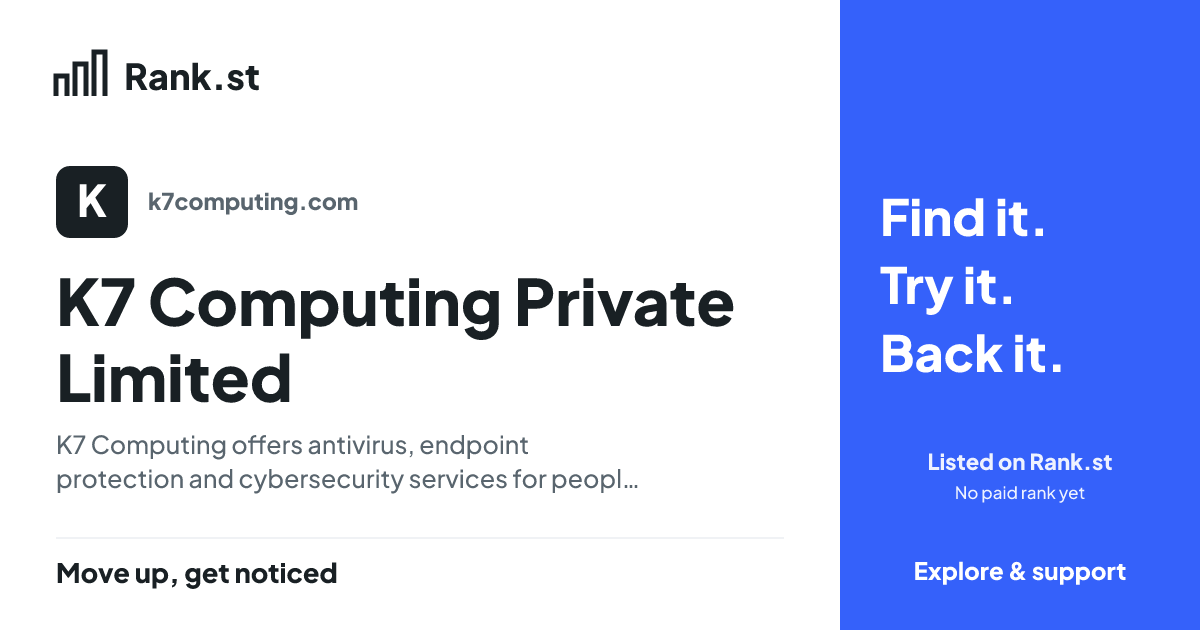 K7 Computing Private Limited social card preview