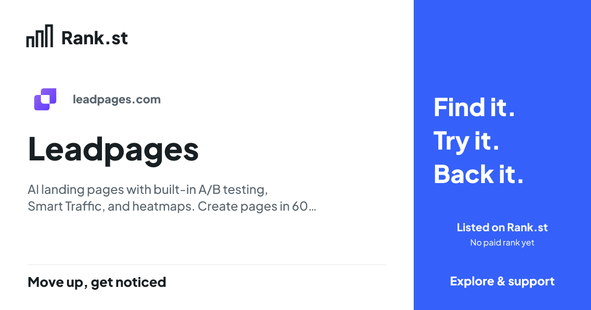 Leadpages social card preview