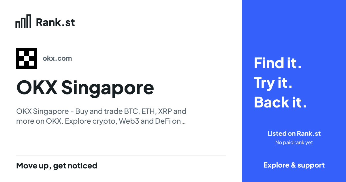 OKX Singapore social card preview
