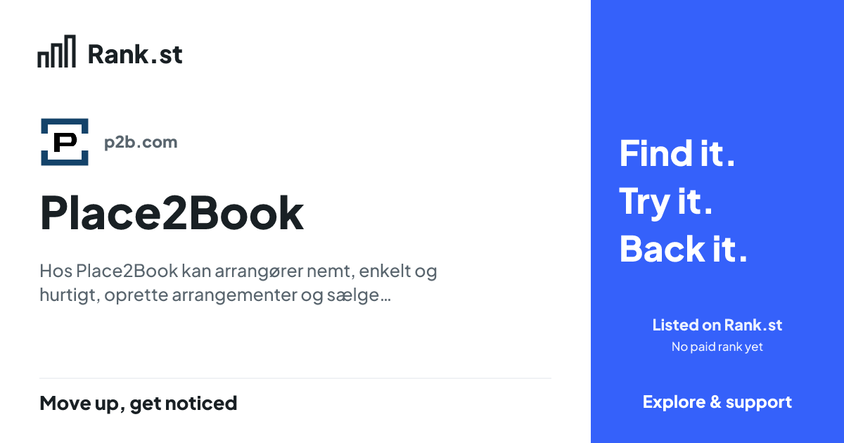 Place2Book social card preview
