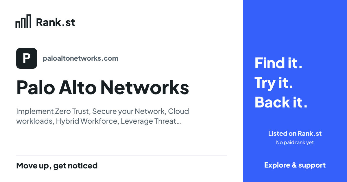 Palo Alto Networks social card preview