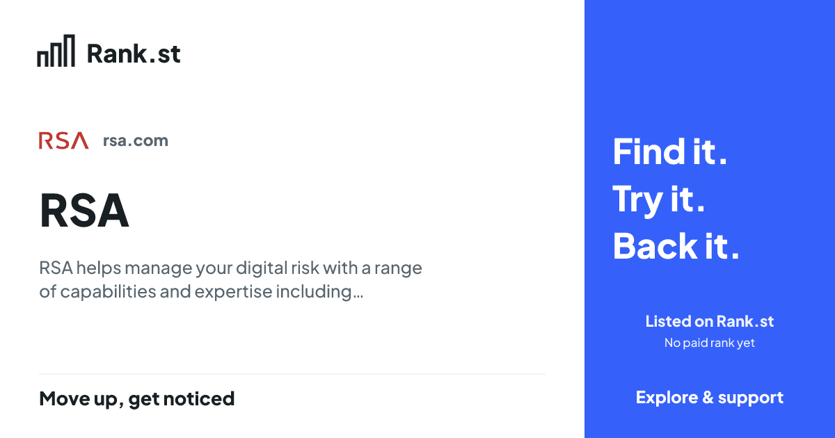 RSA social card preview