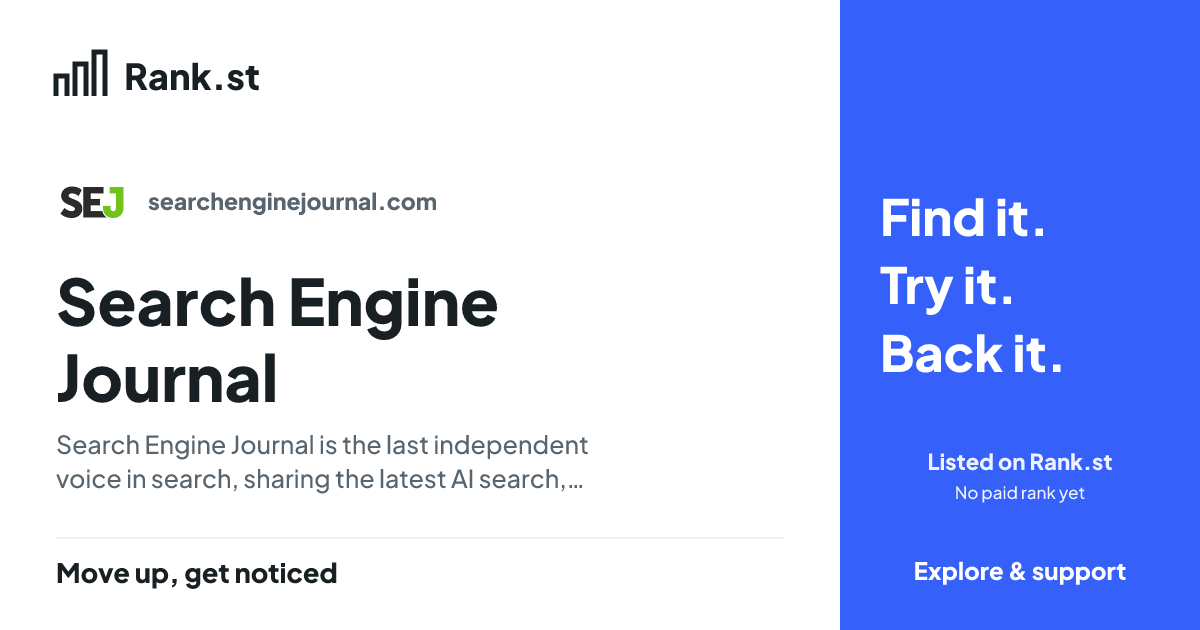 Search Engine Journal social card preview