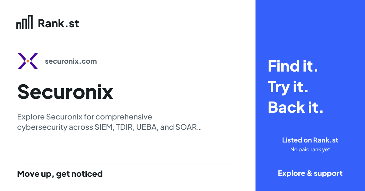 Securonix social card preview