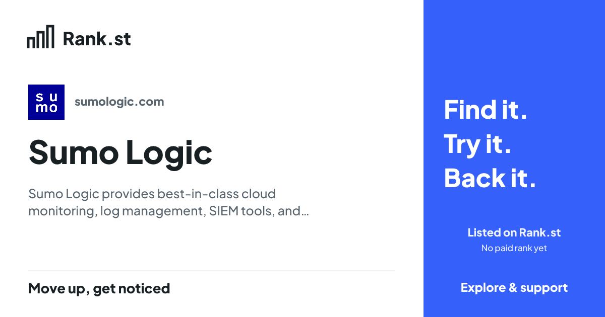 Sumo Logic social card preview