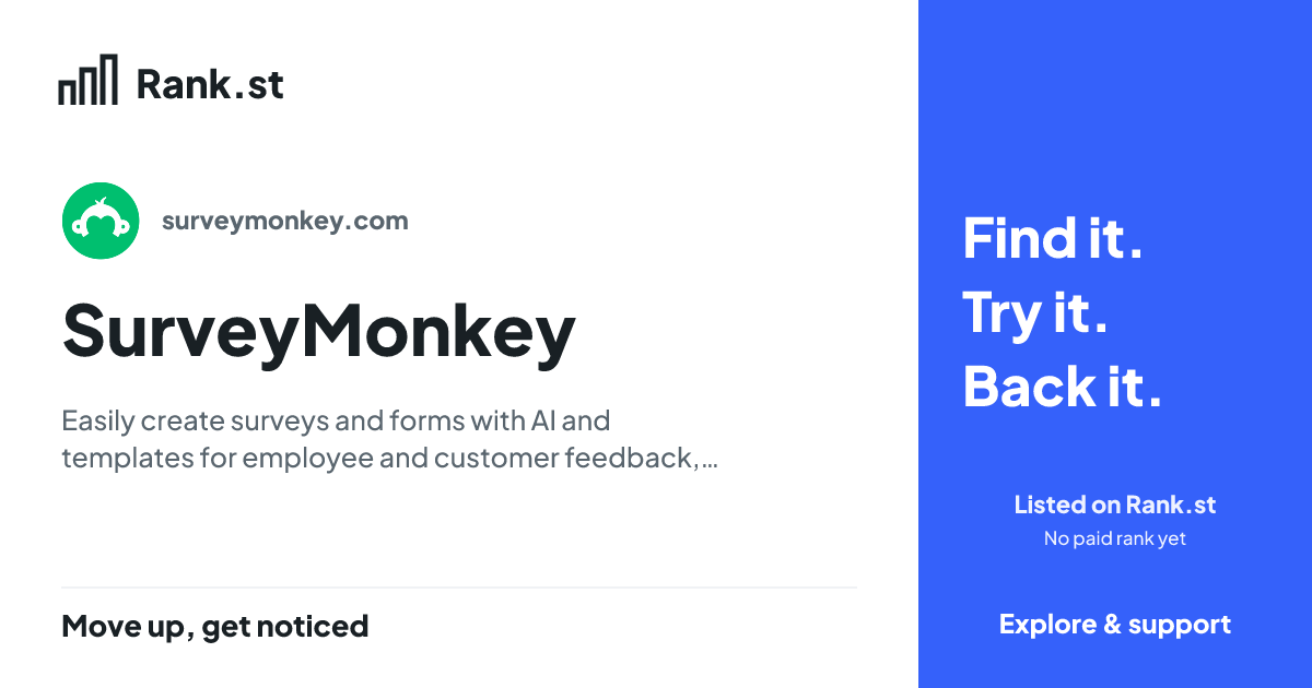 SurveyMonkey social card preview