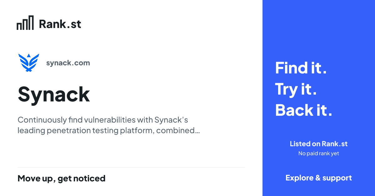 Synack social card preview