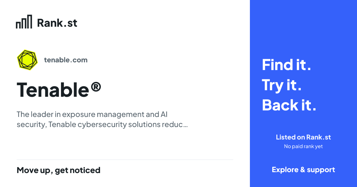 Tenable® social card preview