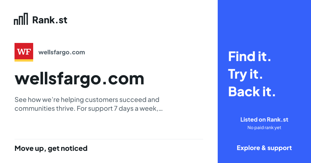wellsfargo.com social card preview