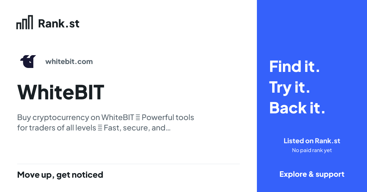 WhiteBIT social card preview
