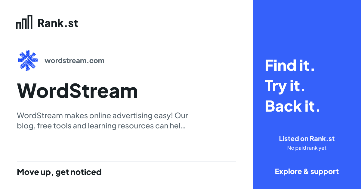 WordStream social card preview
